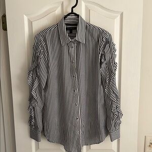 ADORABLE Navy / White Striped Shirt